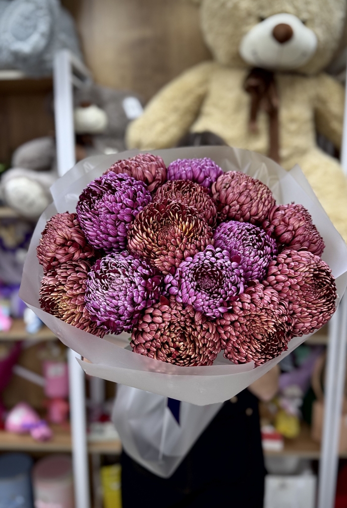Монобукет из Хризантем Florseason