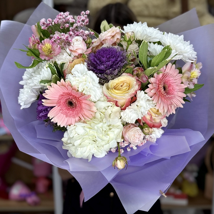 Букет "Сиреневый Закат" Florseason