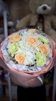 Букет "Персиковый" Florseason