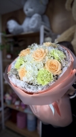 Букет "Персиковый" Florseason