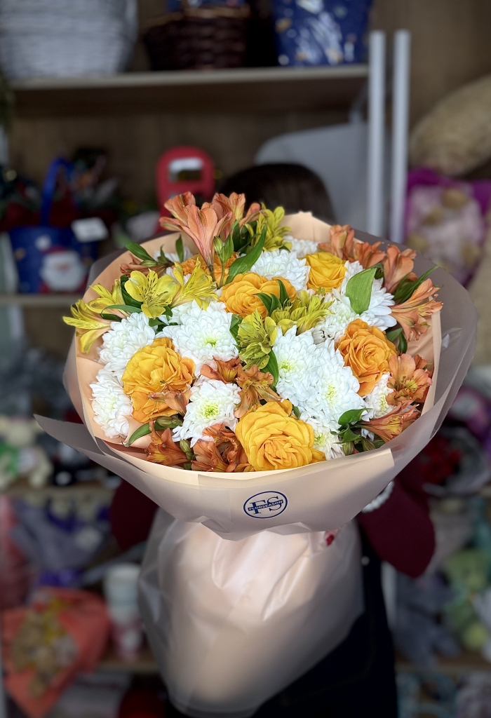 Букет "Жар Птица" Florseason